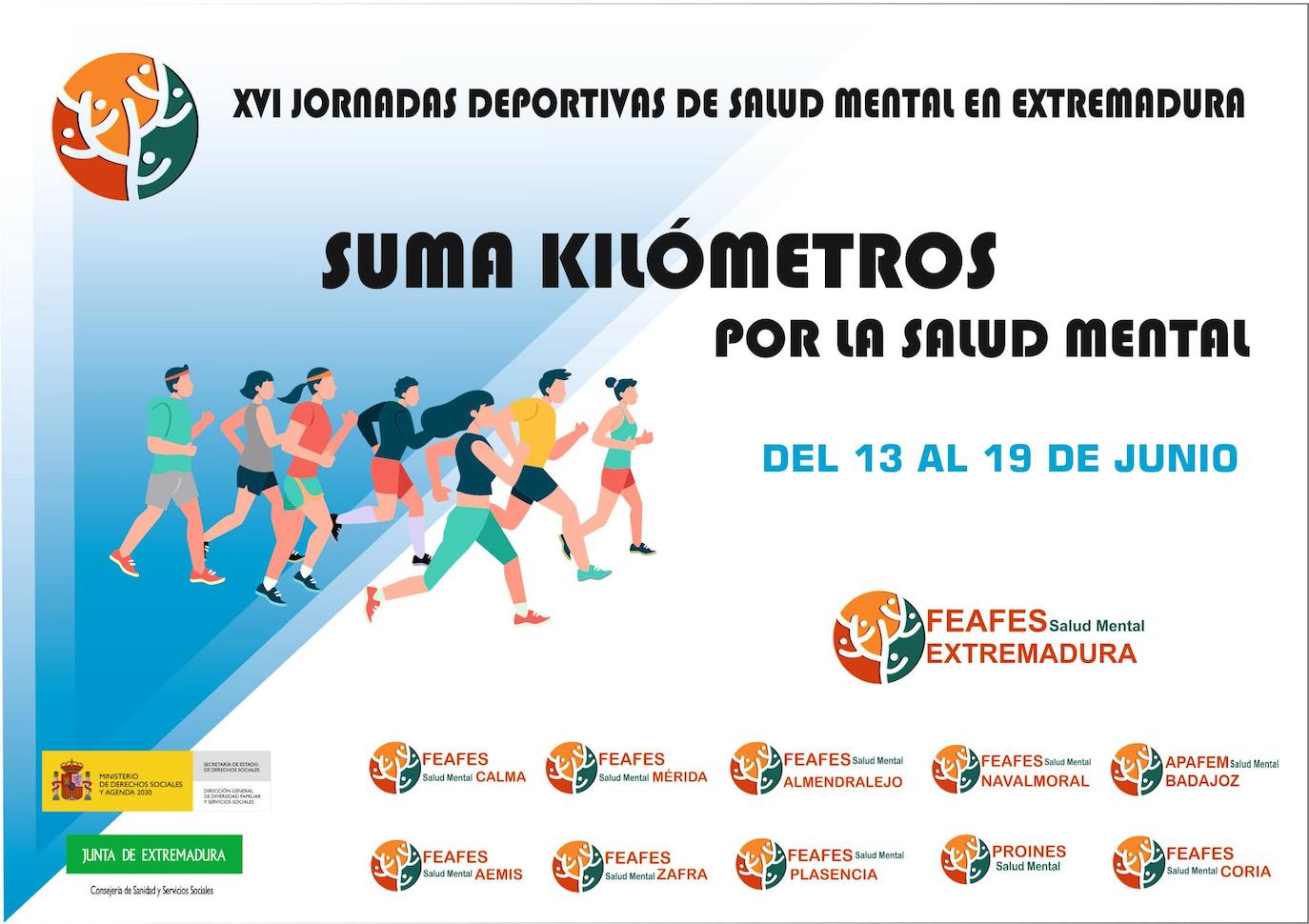 Jornadas deportivas de Salud Mental en Extremadura